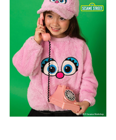 WEB限定  セサミストリート ファーフリーストレーナー