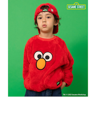 WEB限定  セサミストリート ファーフリーストレーナー
