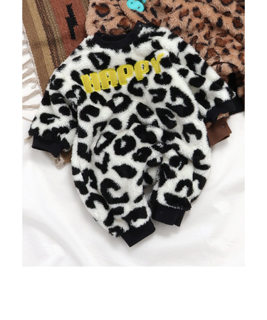 Bpop もこもこカバーオール