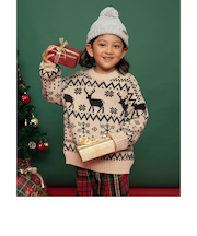 【リンク】総柄バリエーションニット