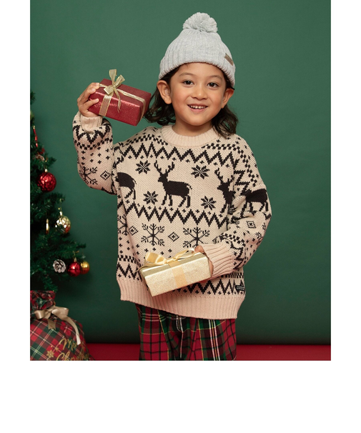 【リンク】総柄バリエーションニット