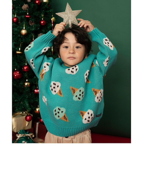 【リンク】総柄バリエーションニット