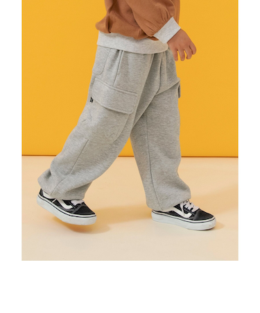 あったかカーゴパンツ 10分丈