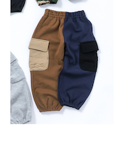 あったかカーゴパンツ 10分丈