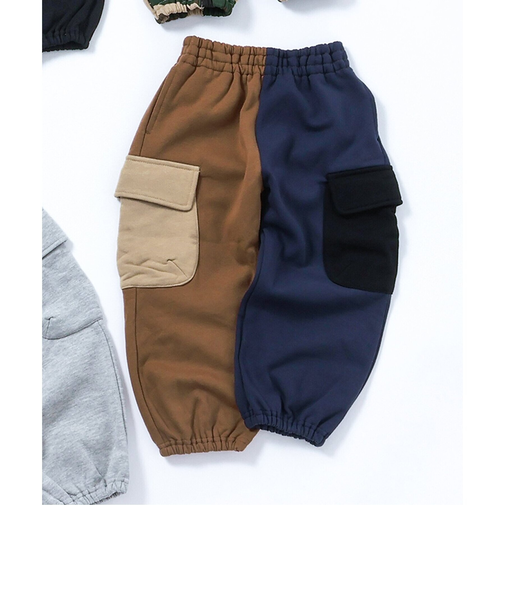 あったかカーゴパンツ 10分丈