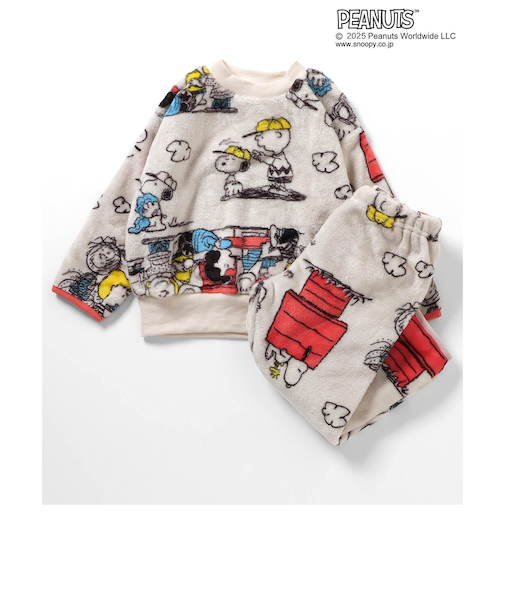 PEANUTS フリースパジャマ
