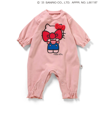 【リンク】ハローキティ もちふわあったかカバーオール