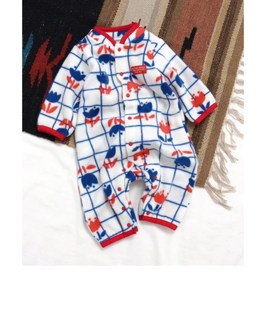 Bpop フリースカバーオール