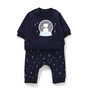 【リンク】バラエティ裏毛起毛カバーオール