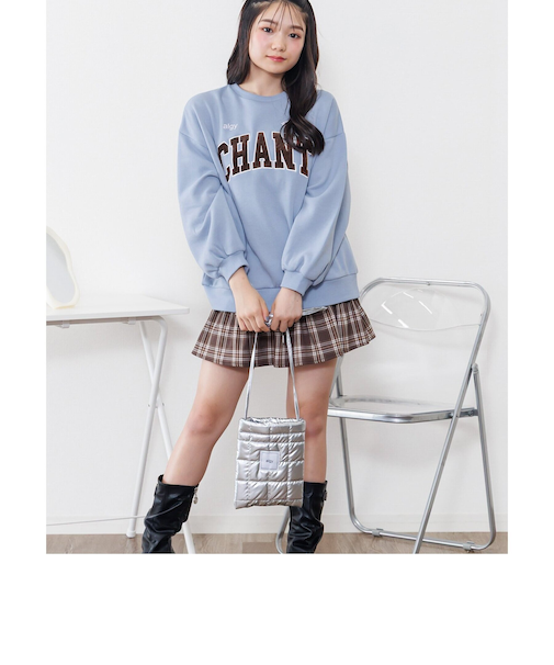 BIGトレーナー&キルトポシェットセット