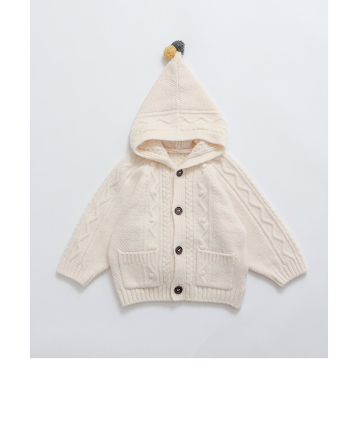 Bpop ケーブルニットカーデ(セットアップ可)