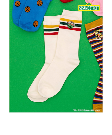 セサミストリート ソックス