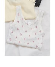 深あきインナーリブタンクトップ
