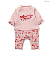 【リンク】ディズニーキャラクター ミニーマウス カバーオール