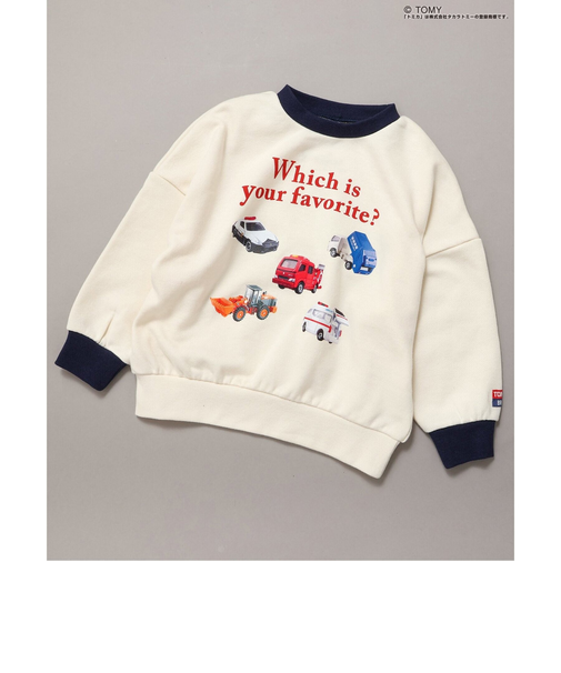 TOMICA×BREEZE グラフィックトレーナー