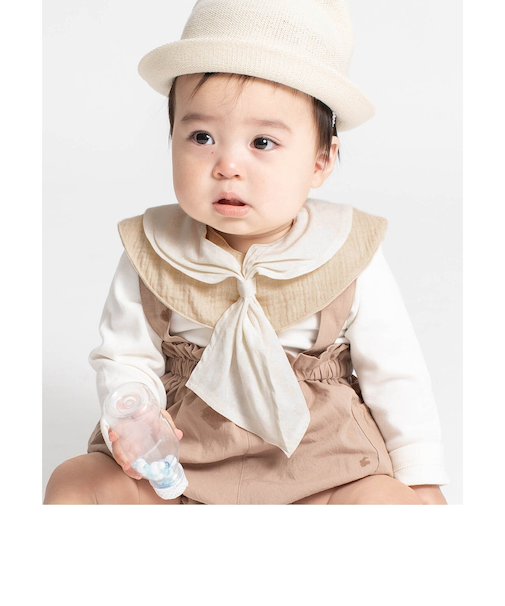 ドットジャガードスカーフスタイ