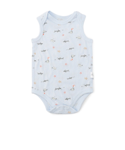 ベビーメッシュ肌着 総柄