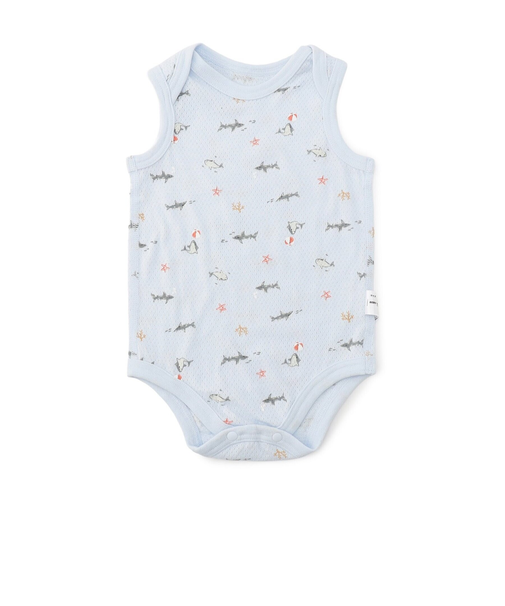 ベビーメッシュ肌着 総柄