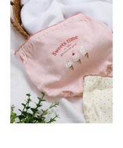 GIRLSくま・アイスバックプリントパンツ