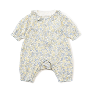 【リンク】小花柄カバーオール