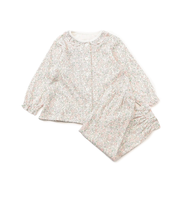 【リンク】小花柄前あきパジャマ