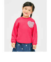 ハートフリルポケットゆったりトレーナー