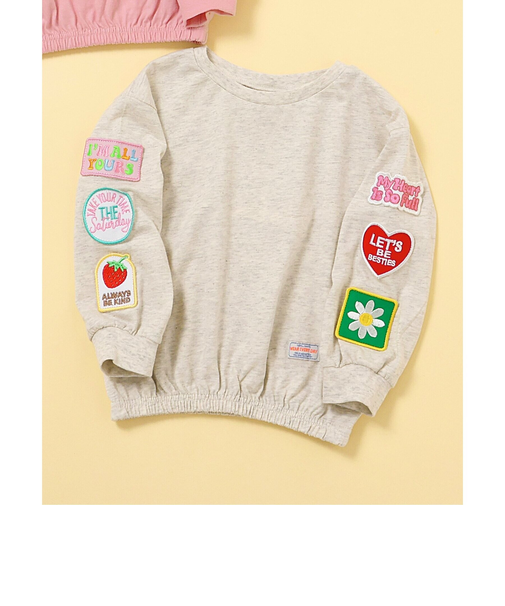 袖ワッペンいっぱいTシャツ