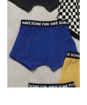 BOYSカラバリボクサーパンツ