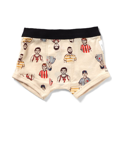 スポーツ選手柄 ボクサーパンツ