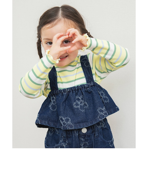 フラワープリントデニムビスチェ サイズ3 F.O.Online Store｜フラワーデニムビスチェ | Rakuten Fashion(楽天