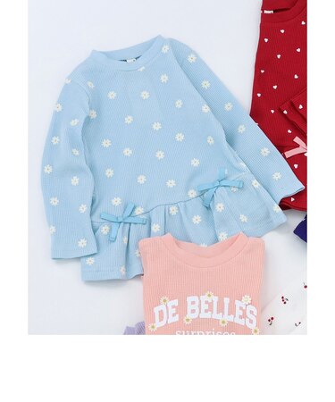 ペプラムTシャツ/7days Style