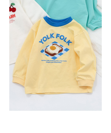 バラエティかぎ針モチーフTシャツ