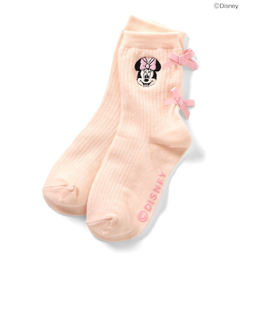 ディズニーキャラクター ミニーマウス/ソックス