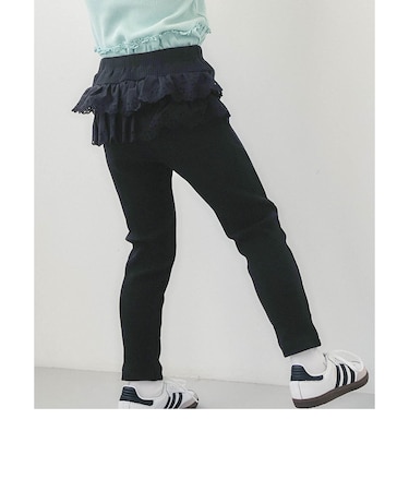 後ろフリルレギンス/7days Style pants 10分丈
