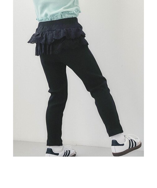 後ろフリルレギンス/7days Style pants 10分丈