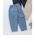 バレルレッグタックパンツ