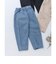 バレルレッグタックパンツ