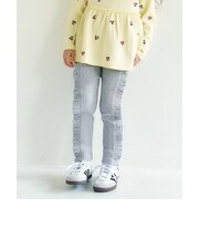 サイドフリルレギンス/7days Style pants  10分丈