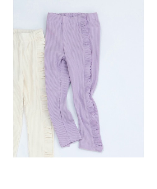 サイドフリルレギンス/7days Style pants 10分丈