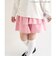 WEB限定 カットソーフリルキュロット