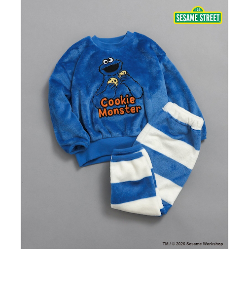 SESAME STREET　もこもこパジャマ