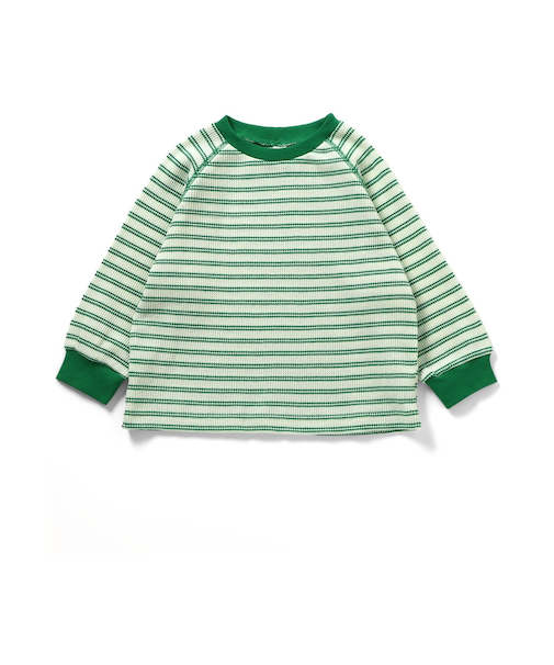 ワッフルボーダーTシャツ