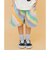 I'm Jelly 総柄加工ハーフパンツ