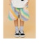 I'm Jelly 総柄加工ハーフパンツ