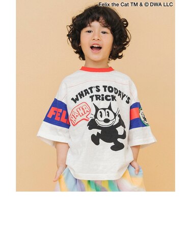 【フィリックス・ザ・キャット】ワッペンフットボールＴシャツ