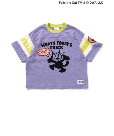 【フィリックス・ザ・キャット】ワッペンフットボールＴシャツ