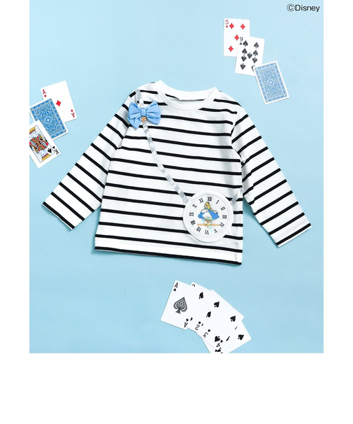 ディズニーキャラクター/ふしぎの国のアリス/長袖Tシャツ