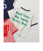 【リンク】リンガー配色3柄ロゴTシャツ