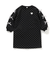 袖リボンワンピース