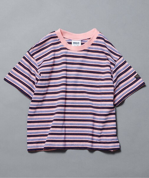 【WEB限定】ボーダー&無地ベーシック半袖Tシャツ